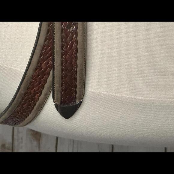 Tommy Bahama two-toned braided belt Size 40/Large - Picture 2 of 7